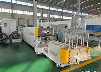 China Single screw extruder pelletizing system for sale