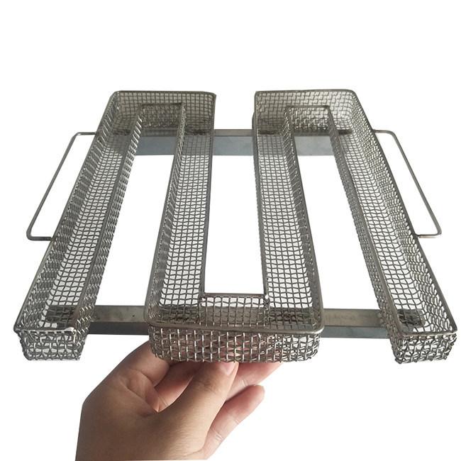 Square Round BBQ Grill/Cold Smoking Mesh Tube/Smoke Generator Stainless Smoker for BBQ