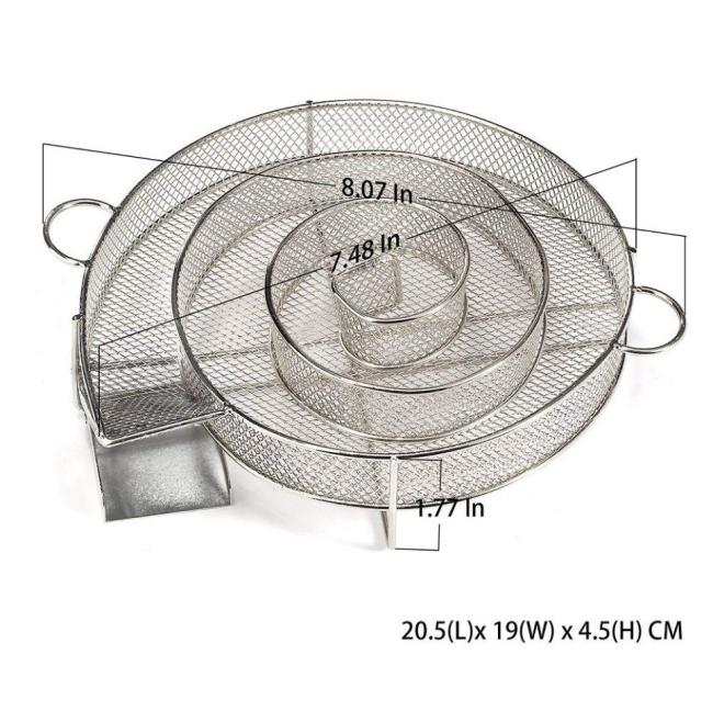 6 8 12 Inch Stainless Steel Hexagonal BBQ &amp; Pellet Smoker Tube