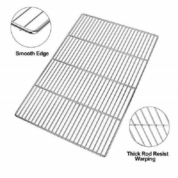 Lower Carbon Steel Wire Basket Cooling Basket Grill Mesh Baking Mesh Grill Basket Picnic and Barbecue Grill Wire Mesh