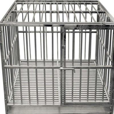 China Double Door & Locking Caster Design Dog Cage for sale