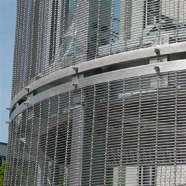 Quality Exterior Wall Decorative Architectural Stainless Steel Cable Rod Metal Wire Mesh for sale