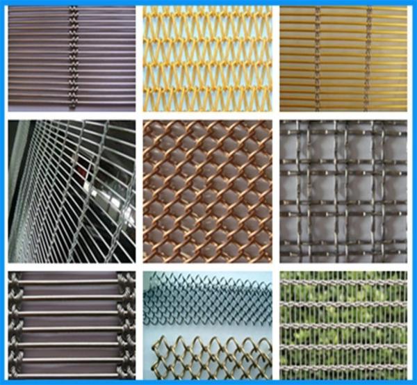 Quality 2022 Hot Selling Architectural Cable Rod Metal Woven Wire Mesh for sale
