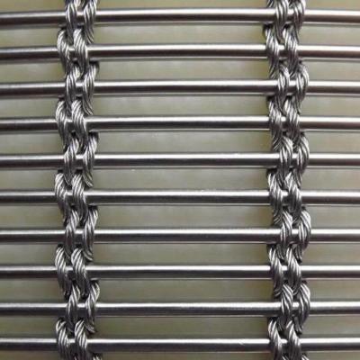 China Cable and Rod Mesh of Stainless Steel Architectural Wire Mesh for Projects for sale