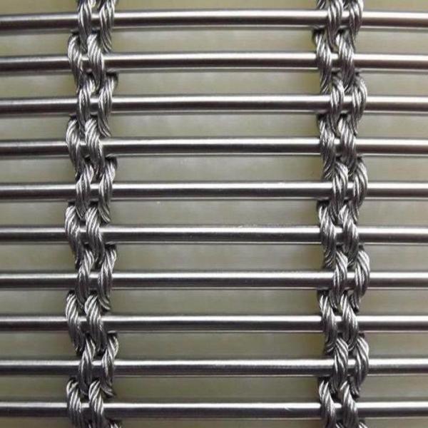 Quality Cable and Rod Mesh of Stainless Steel Architectural Wire Mesh for Projects for sale