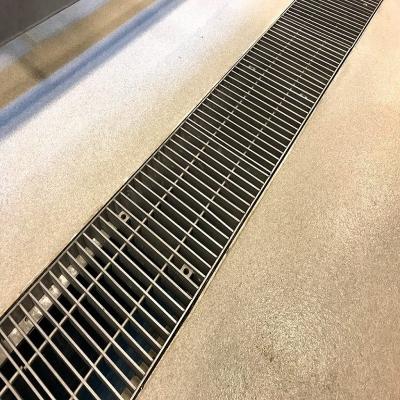 China Stainless Steel Sidewalk Drainage Drain Cover Grating for sale