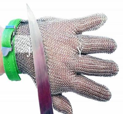 China 316 Stainless Steel Cut Resistant Glove for Kitchen Working, Slaughter Industry Using for sale