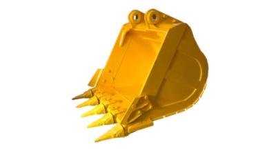 China Carbon Steel Alloy Steel Excavator Bucket Attachment Wear Resistance for sale