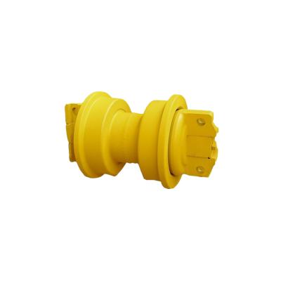 China 123kg Digger Track Rollers D32 Crawler Dozer Track Rollers Surface Painted for sale