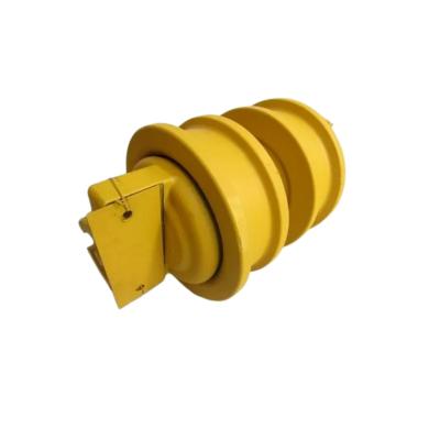 China Double Flange D8K Bulldozer Track Roller With Heat Treatment for sale