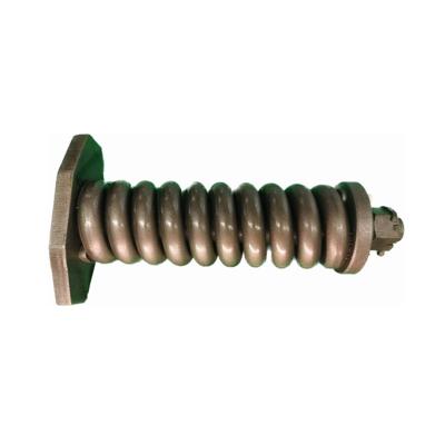 China 9T Black Track Adjuster Recoil Spring With Excellent Heat Resistance for sale