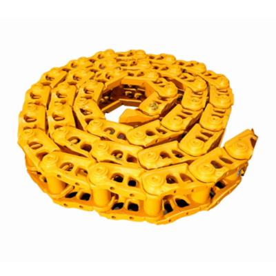 China Yellow SD16 Bulldozer Track Link With Heat Treatment High Performance for sale