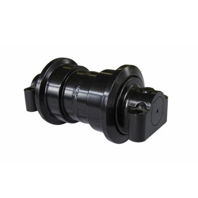 China 36kg Excavator Track Roller With High Durability And Black for sale