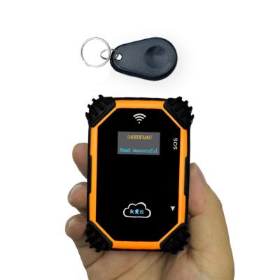 China Realtime Patrol Checkpoint System Clocking Monitoring RFID Scanner 4G GPS for sale