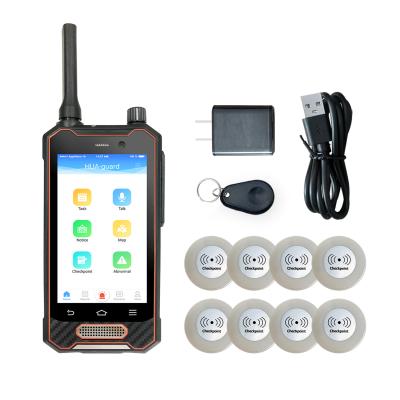 China Waterproof Android 10 Guard Tour Patrol System RFID QR Code Support for sale