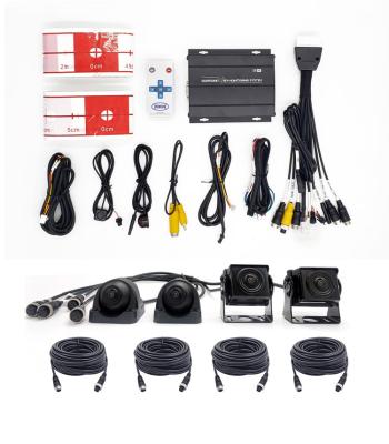 China Digital Waterproof Reverse 360 Car Camera Systems DC12V 24V for sale