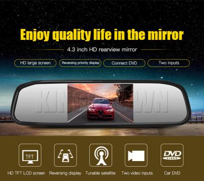 China ODM Vehicle Rear View Mirror Monitor Camera Night Vision DC12V 800x480 for sale