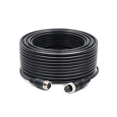 China IP68 Reversing Backup Camera Extension Cable 4 Pin Tensile Resistance FCC for sale