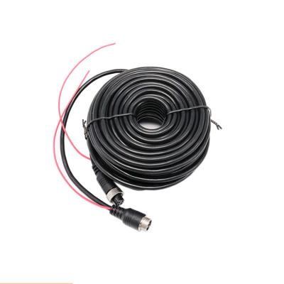 China PVC 4 Pin Aviation Cable Wearproof Pull do metal resistente e elástico à venda