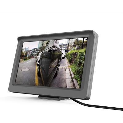 China RoHS Blind Zone Display System 800*480 BSM Systems with rear mirror reverse camera for sale