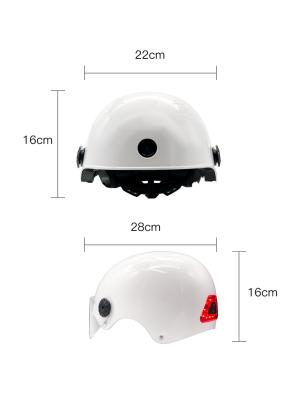 China Dos capacetes abertos da motocicleta da cara de Outrush do capacete do EPS do ABS II valente metade modular à venda