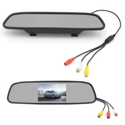 China ODM Rear View Mirror Monitor With Camera Display 12VDC Auto Adjusting Brightness for sale
