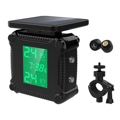 Chine Pressure Monitoring System For Motorcycles With 1.5” Monitor Check Your Tire Pressure While Riding à vendre