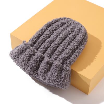 China COMMON Custom Unisex Winter Keep Warm Nylon Hat Knitted Beanies for sale
