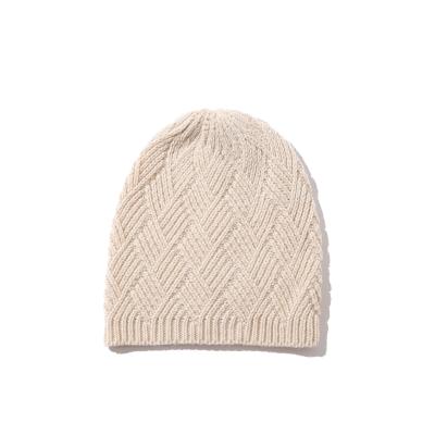China COMMON Warm Custom Beanies Rib Knit Polyester Hats Women Unisex Winter Hat for sale