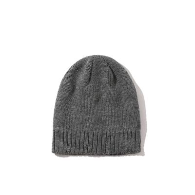 China COMMON Wholesale Custom Man Knitted Knit Beanie Hat Women Knitted Winter Hat Caps For Unisex for sale