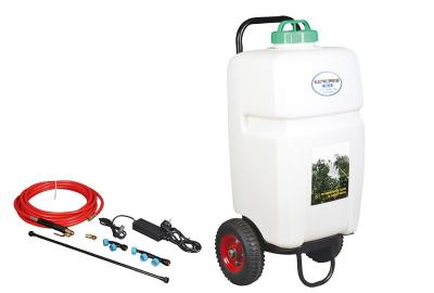 China COOLRAIN Trolley Electric Sprayer TSR-35 high capacity 35L high pressure 100PSI high flow 5.1LPM for sale