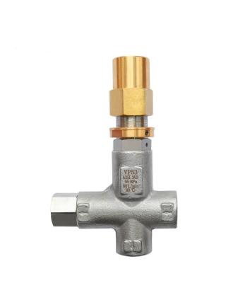 China FLOWGUARD unloader valve with by-pass VP53 pressure regulator 0-500Bar 80L/min for sale
