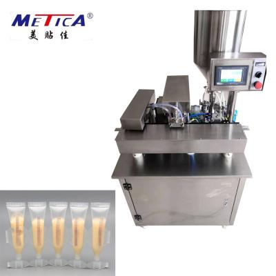 China Semi Automatic Ultrasonic Soft Tube Filling And Sealing Machine For Row Of Soft Tube for sale