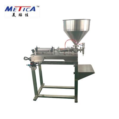 China 100ml-1000ml Manual Bottle Filling Machine For Liquid And Paste for sale