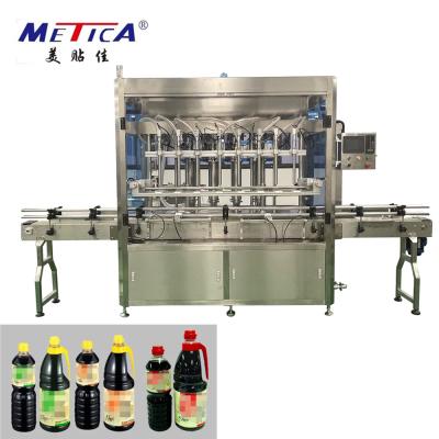 Chine PLC Automatic Hot Sauce Bottling Filling Machine 2000bph à vendre