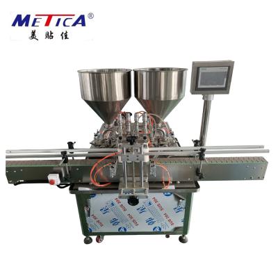 China PLC programmable Small Scale Bottle Filling Machine , Viscous Liquid Filling Machine for sale
