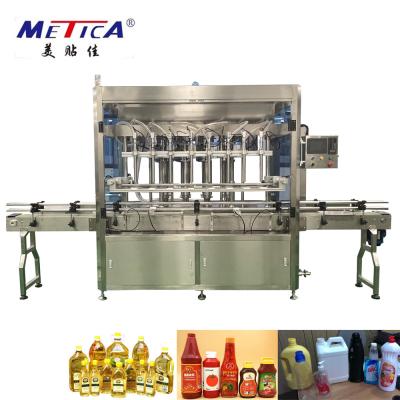 China 2000-3000bph 2kw PET Bottle Filling Machine , Automated Bottling Machine For Fruit Jam for sale