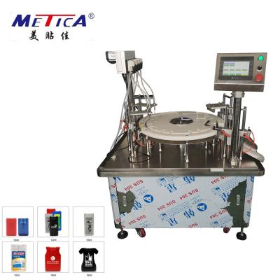 China 2kw Liquid Filling Capping Machine , CE Perfume Filling And Capping Machine for sale