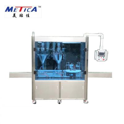 China Sewer Cleaning Powder Filling And Capping Machine 0.8MPa Air Supply for sale