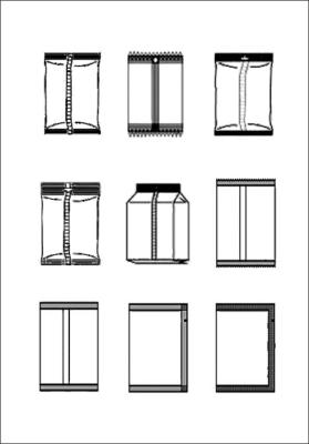 Chine les piments de 220v 2kw saupoudrent la machine à emballer à vendre