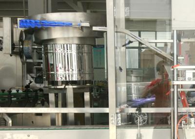 China Tipo linear máquina que capsula 600BPH de la botella del tornillo con la pantalla táctil en venta