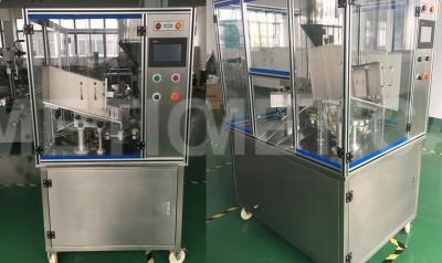 China Automatic Ultrasonic Tube Filling And Sealing Machine For Toothpaste Hand Sanitizer for sale