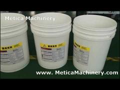 자동 페인트통/물통/배럴 및 대형 용기 병 라벨링 기계