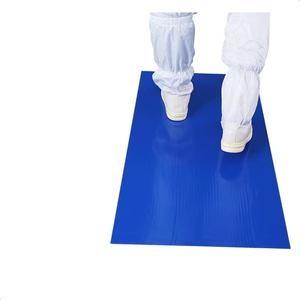 China Indoor Cleanroom Tacky Mat PU Silicone Reusable Washable Anti Slip for sale