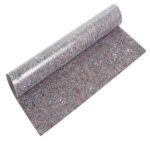 China El PE cubrió la aguja perforó la prenda impermeable no tejida de la manta del paño grueso y suave para el piso protector en venta