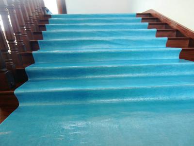 Chine Polyester 100% absorbant senti réutilisé d'ouatine d'anti de glissement de plancher tapis de protecteur à vendre