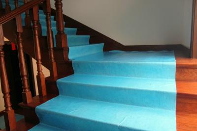 China Abdeckvlies Paint Felt Eco Friendly Floor Protection Painter Felt Cover Fleece for sale