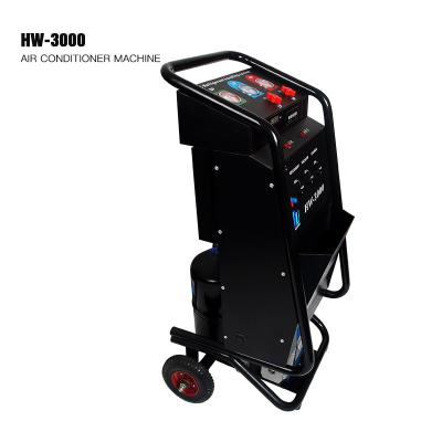 China R134a HW-3000 Automotive Freon Recovery Machine Car AC Service Station for sale
