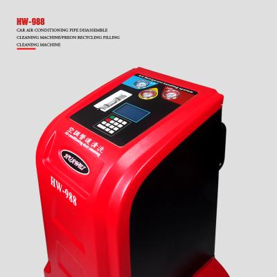 China Pipe Cleaning 1HP R134a Refrigerant Recovery Machine With Condenser for sale