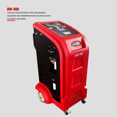China R134A Gas Charging Car Air Conditioning Recharge Machine 750W for sale